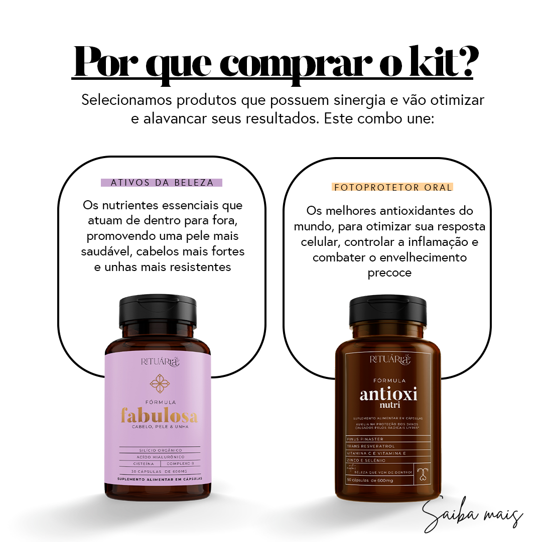 Combo de Milhões - Cápsulas da Beleza