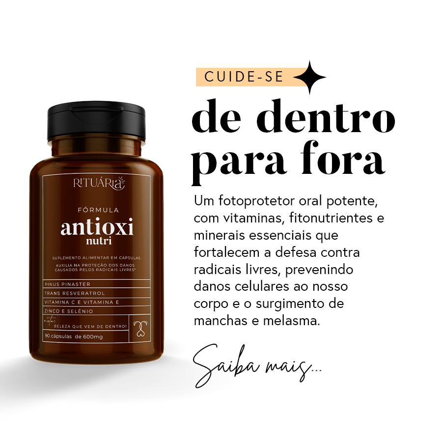Fórmula Prebiótica + Antioxi Nutri 90 cápsulas