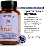 Fórmula Brain+ (Nootrópico para melhora do foco sem cafeína) - 30 dias