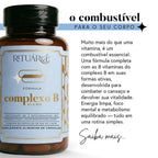 3x Fórmula Complexo B - 60 dias (60 cápsulas)