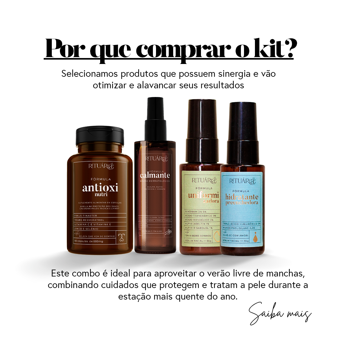 Ritual Essencial para Manchas no Calor