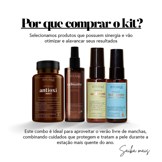 Ritual Essencial para Manchas no Calor