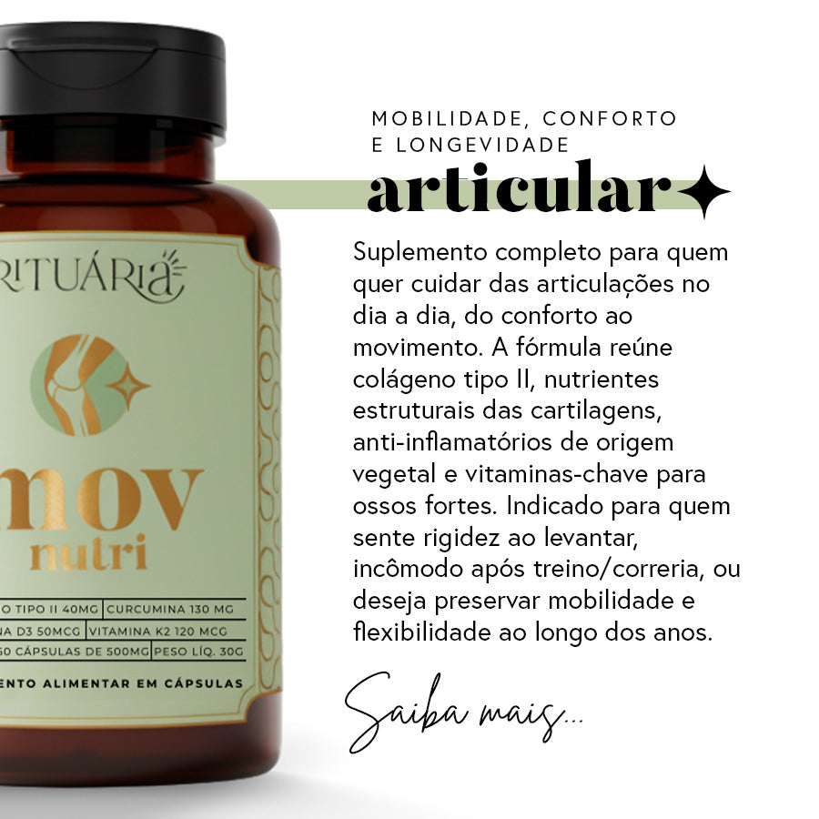 Fórmula Mov Nutri - 30 dias (60 cápsulas)