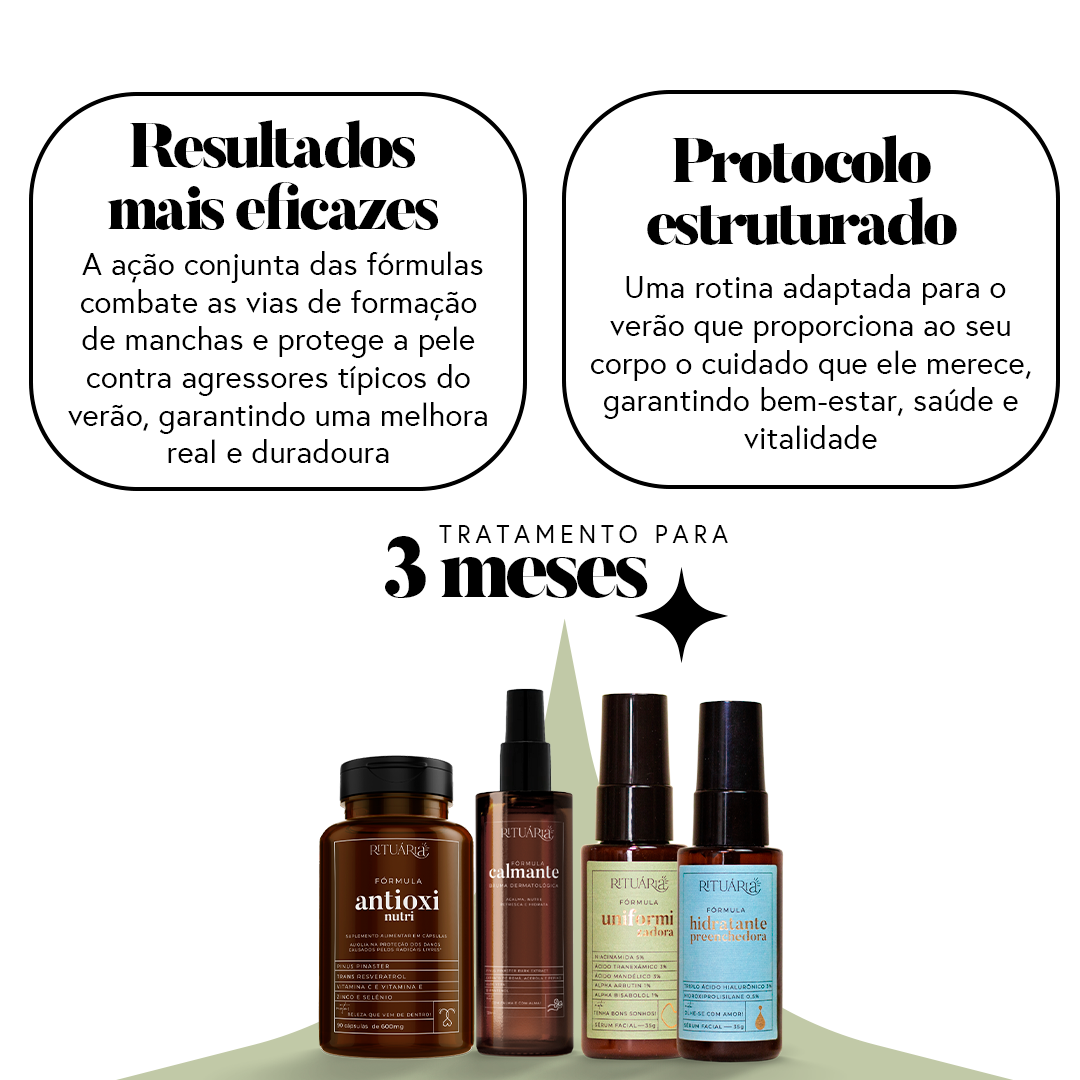 Ritual Essencial para Manchas no Calor