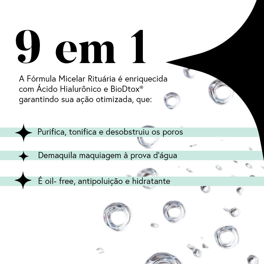Fórmula Micelar 9 em 1 | 200 ml