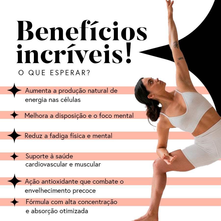 Fórmula Coenzima Q10 - 30 dias