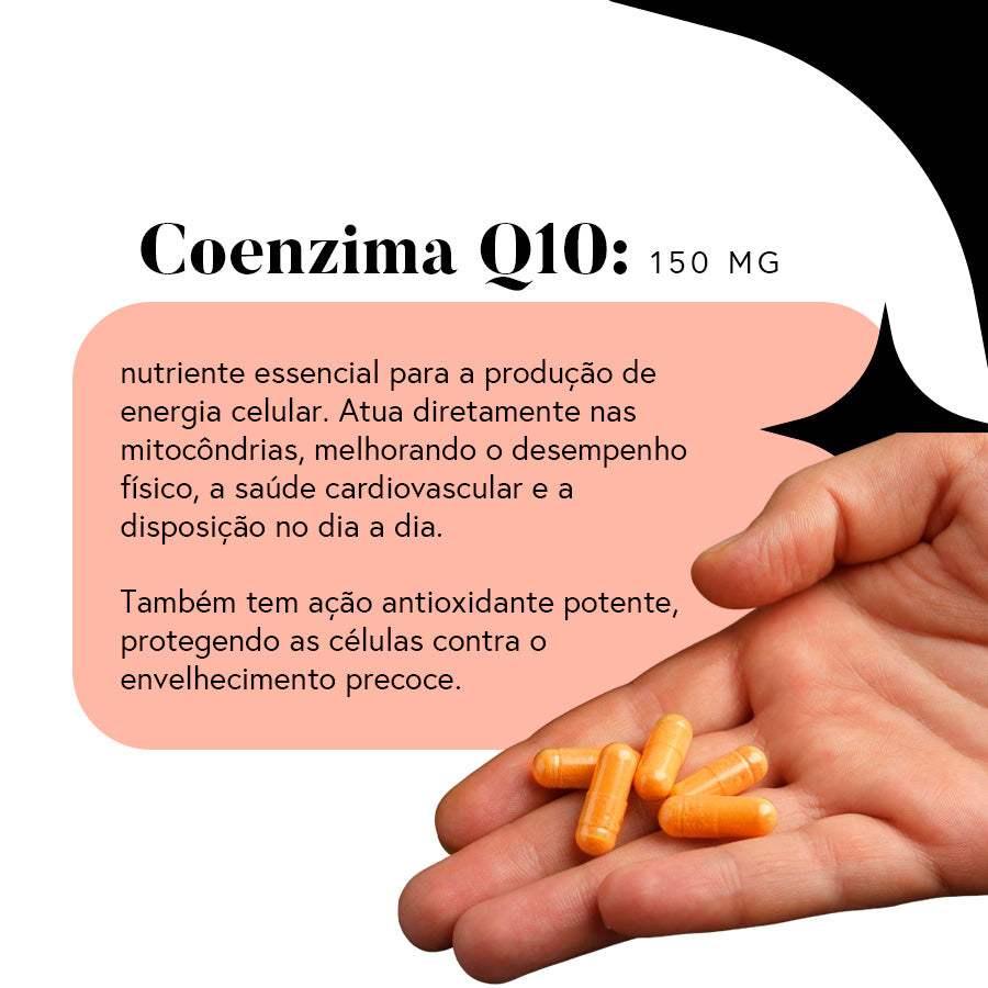 Fórmula Coenzima Q10 - 30 dias