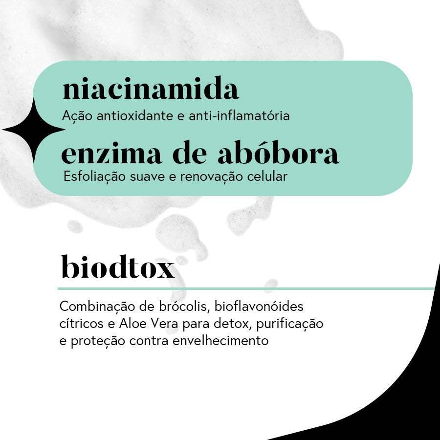 Fórmula da Limpeza Gentil (Mousse Facial / Sabonete Syndet) | 140 ml