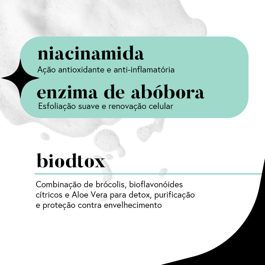 Fórmula da Limpeza Gentil (Mousse Facial / Sabonete Syndet) | 140 ml