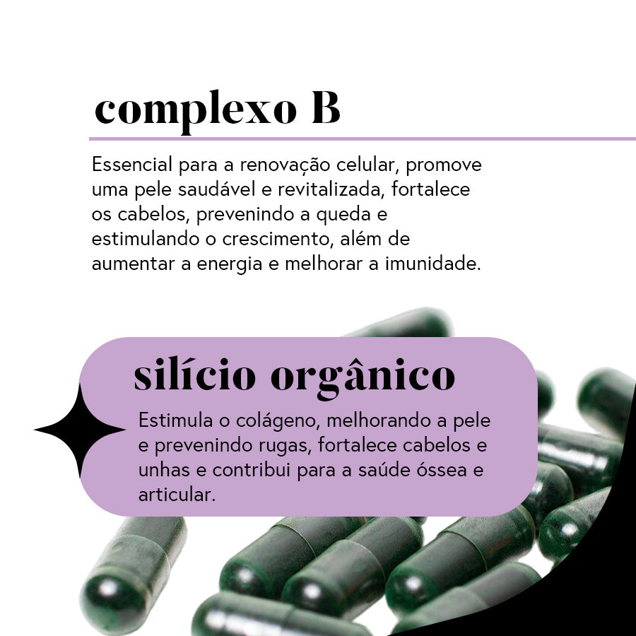 Fórmula Fabulosa (Pele + Unha + Cabelo) - 30 dias