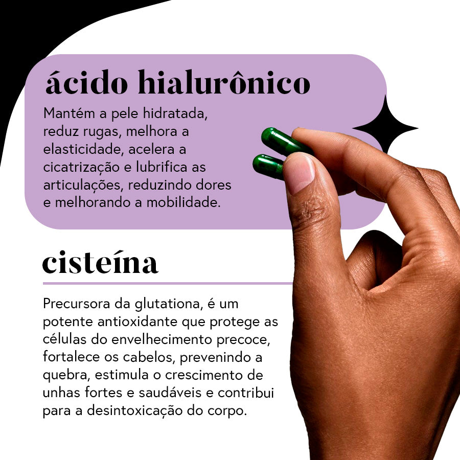 Fórmula Fabulosa (Pele + Unha + Cabelo) - 30 dias