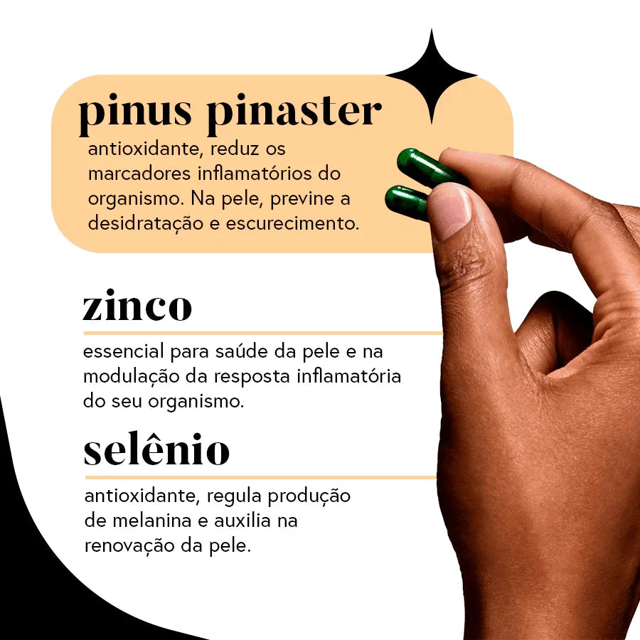 Fórmula Antioxi Nutri - Protetor Solar Oral - 30 cápsulas