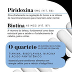 3x Fórmula Complexo B - 60 dias (60 cápsulas)