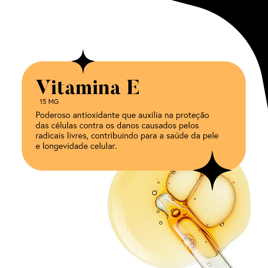 Óleo de Semente de Abóbora (prensado a frio) com Vitaminas D3 e E - 30 ml