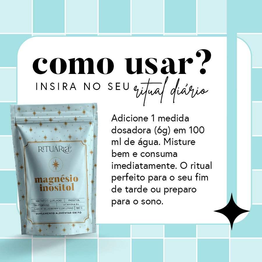 Ritual do Sono Profundo (4Mag + Magnésio Inositol)