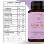 Fórmula Fabulosa (Pele + Unha + Cabelo) - 30 dias