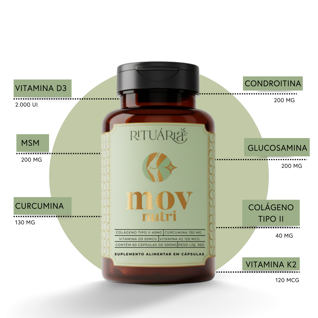 Fórmula Mov Nutri - 30 dias (60 cápsulas)