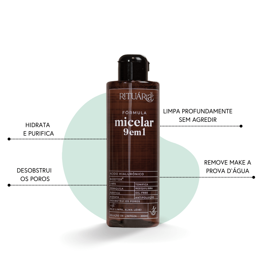 Fórmula Micelar 9 em 1 | 200 ml