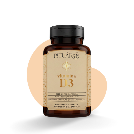 Vitamina D3 2.000 UI com TCM - 60 cápsulas