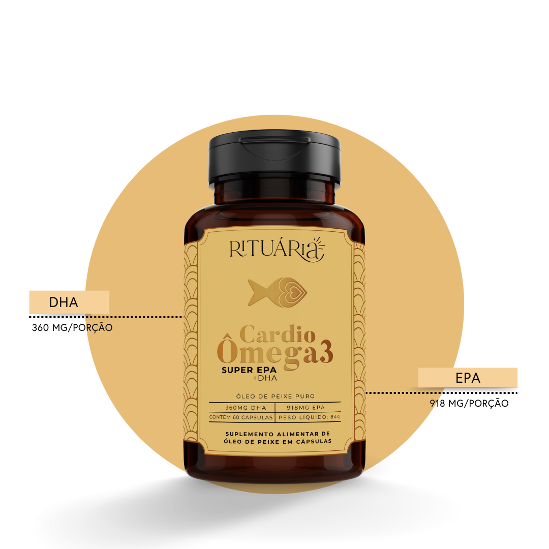 Ritual para Lipedema / Circulação – Cardio Ômega 3 + Antioxi Nutri 30 cápsulas