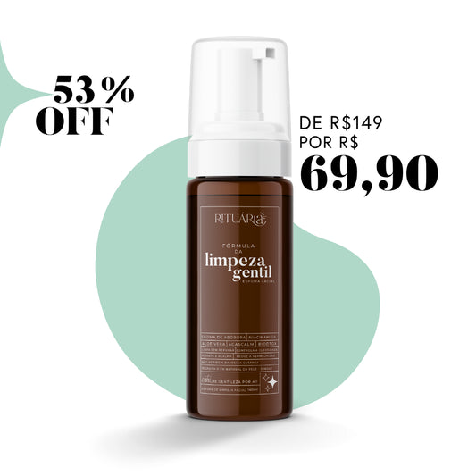 Fórmula da Limpeza Gentil (Mousse Facial / Sabonete Syndet) | 140 ml