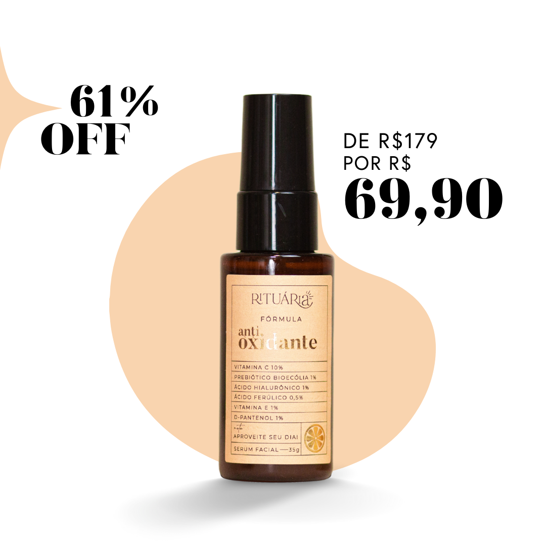 Fórmula Antioxidante (Sérum Antioxidante) com Vitamina C 10% | 35 g
