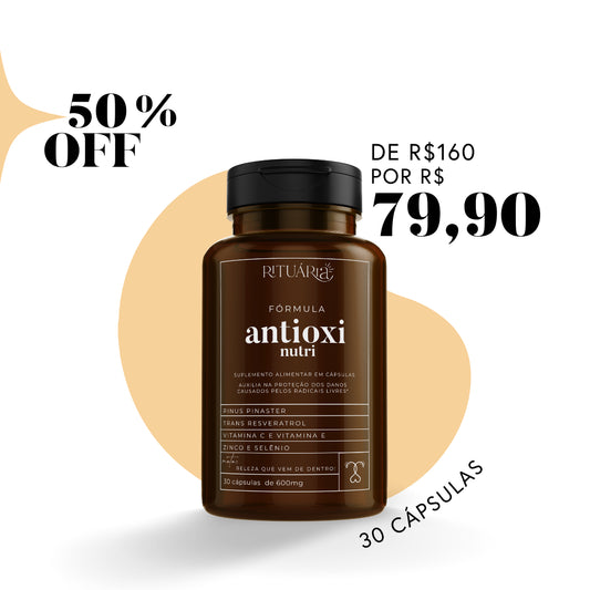 Fórmula Antioxi Nutri - Protetor Solar Oral - 30 cápsulas