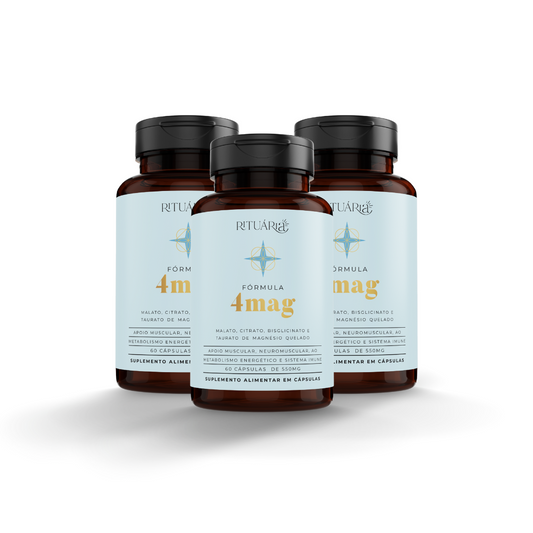 3x Fórmulas 4Mag (Transformação em 90 dias)