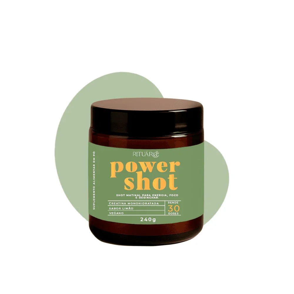 Power Shot com Creatina - Sabor Limão