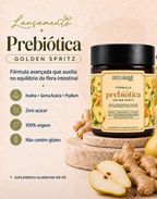 Prebiótica Golden Spritz (Pera + Gengibre)