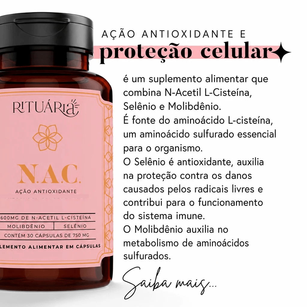 Fórmula NAC - 30 dias