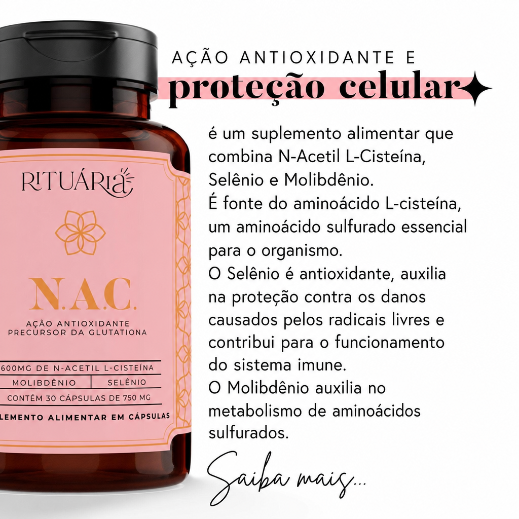 Fórmula NAC - 30 dias