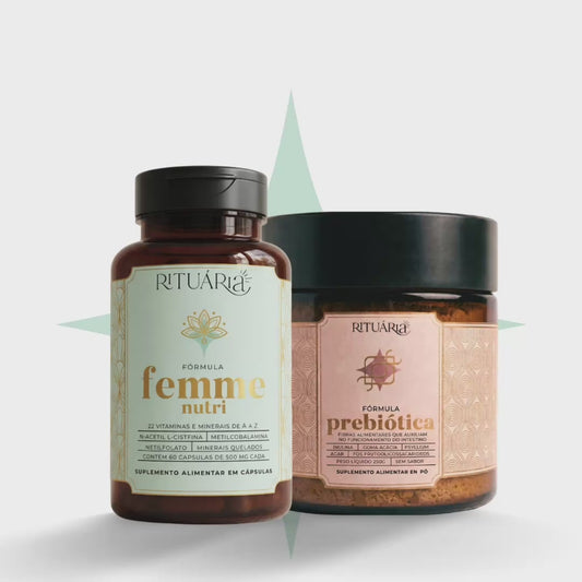 Fórmula Femme + Prebiótica 30 dias (Intestino Saudável)