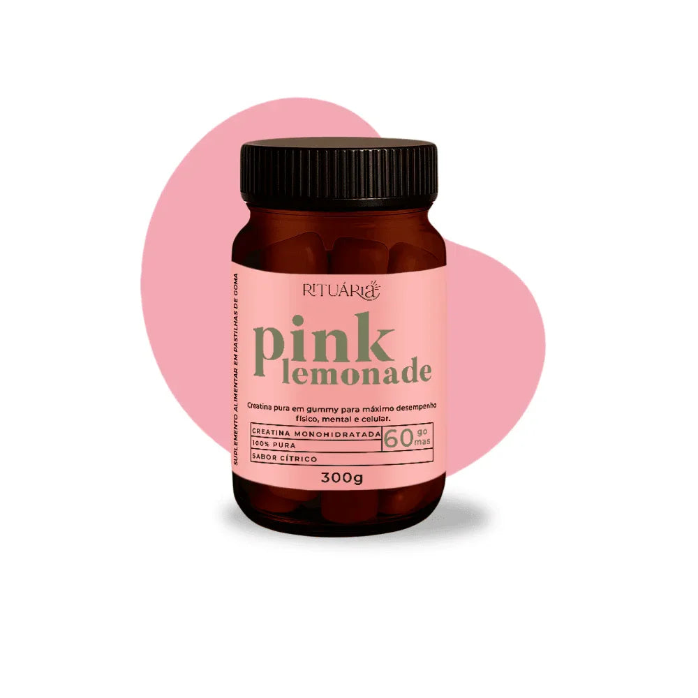 Creatina em Gummy - Pink Lemonade - 60 gomas